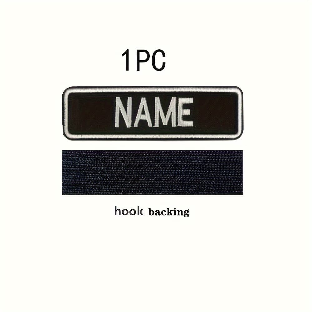 TEMU Customizable Embroidered Patches For Women, Measuring 3×1 Inches, Featuring Text. The Embroidery Is Durable And Suitable For Clothing Jackets, Hats, And Backpacks
