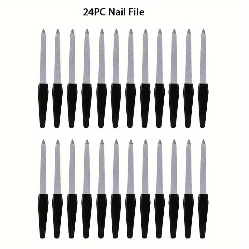 TEMU Metal Nail File, Stainless Steel Wear-resistant Nail File