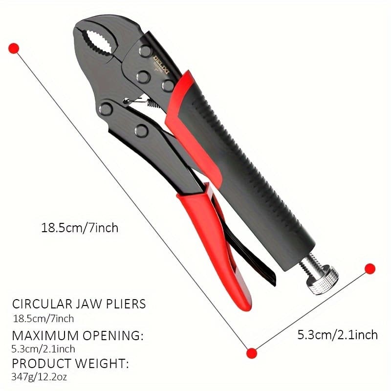 TEMU Electric Multifunctional Locking Pliers Clamp Pressure Pliers Fixed Clamp Hand Tools Industrial Universal Pliers