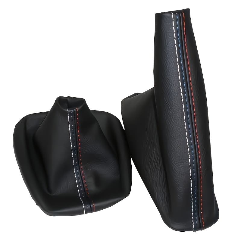 TEMU 2pcs Car Accessories Gear Shift Knob Dust Cover, Stylish, Trendy, Durable, And Cute Gear Stick Knob Handle Dust Cover