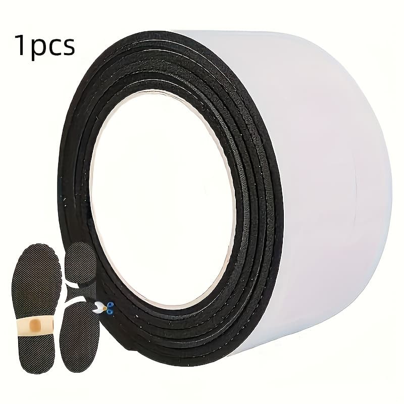 TEMU 1pc 10.01cm Wide X 100.0cm Long Protector - Shoe Sole Protector, Anti-slip Heel Insole, Durable Sole Protector, Self-adhesive , Boot And Shoe Repair Kit