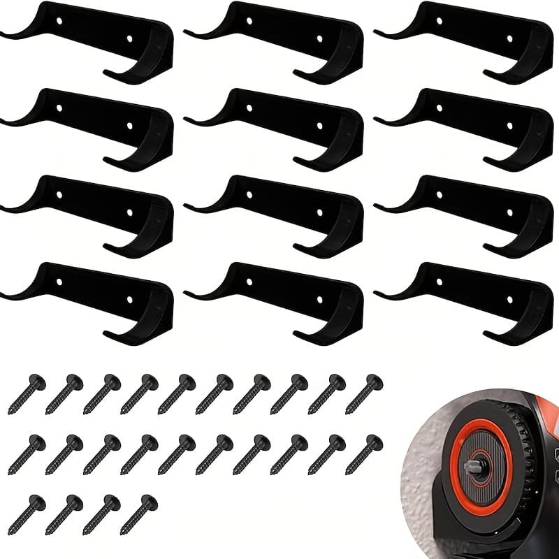 TEMU Car Wall Mounted Vertical Car Display Wall Bracket Compatible With Speed Series Car Models, Showcasing Your Collection With Sturdy Wall Brackets, Perfect For Car Enthusiasts (black, White)