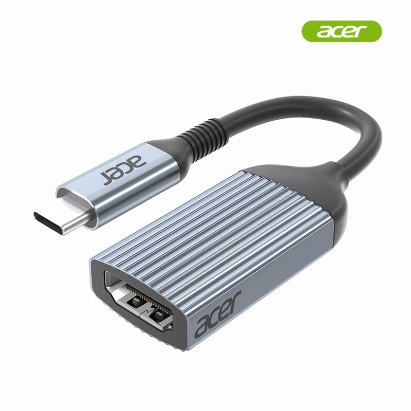 TEMU Acer Odk410 Usb-c To Hdtv Converter 4k@60hz, Thunderbolt 3/4 Usb Type C To Hdtv Adapter – Performance, Compatible With Iphone 15 & 16 Series, /air, Ipad, And More
