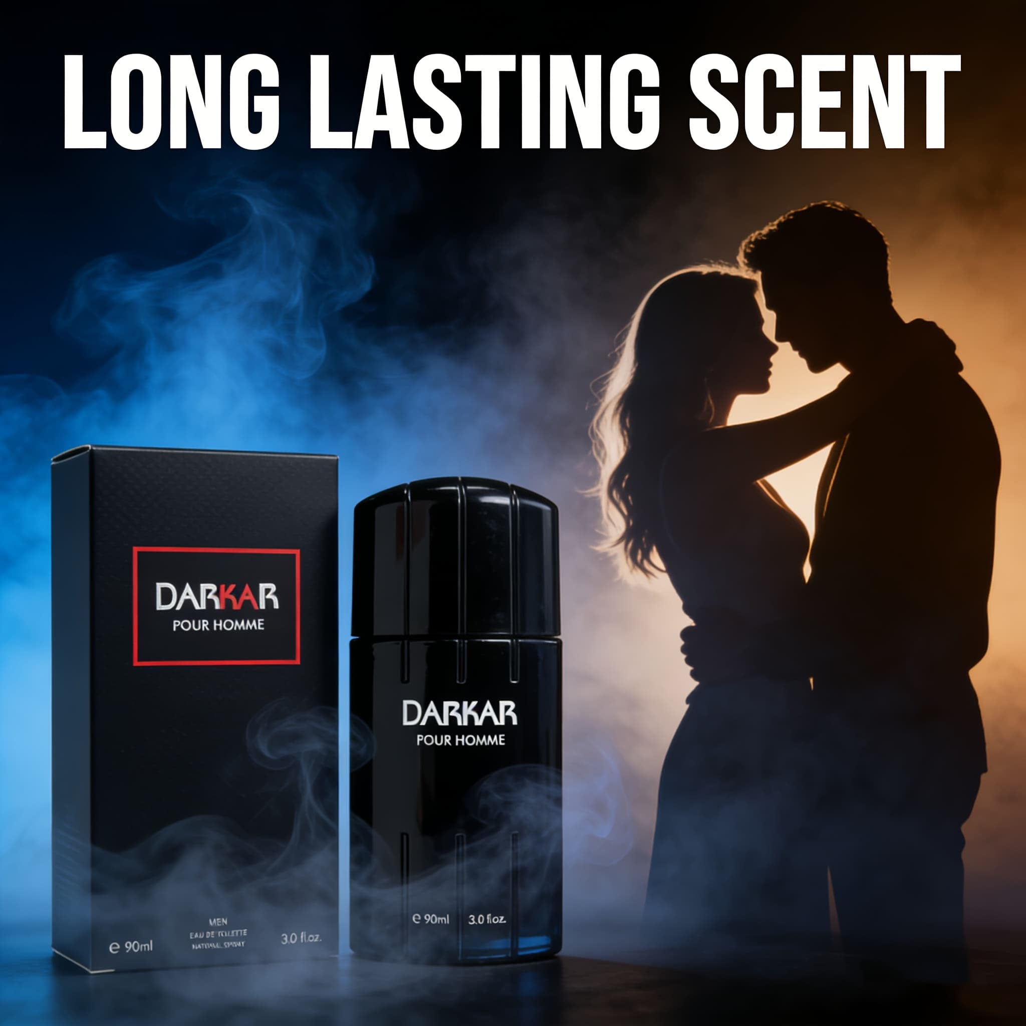 TEMU 3.0 Fl Oz Eau De Toilette For Men | Aromatic Fresh, Romantic Men's Fragrance With Jasmine And Lemon Notes, Ideal Valentine's Day Gift