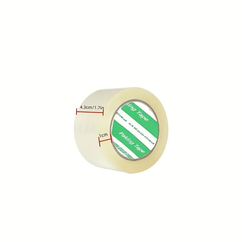 TEMU Of 78 Yards Packaging Tape - High , Film Thickness 2.0 Mil, Pp Material, , Sealing Tape For Offices, And .
