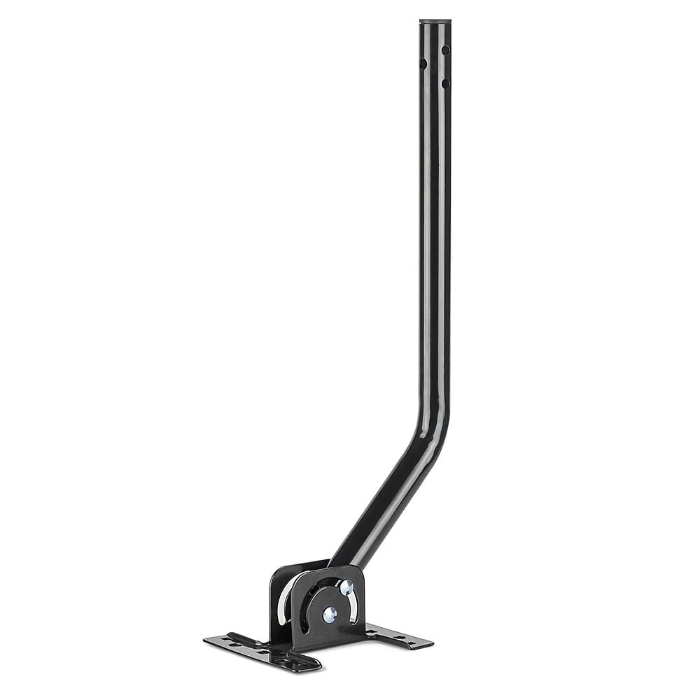 TEMU Versatile Tv Antenna Support, , Designed For Installation In , Outdoors, Or On Walls, Complete With Mounting Bracket And Hardware, Finished In Black