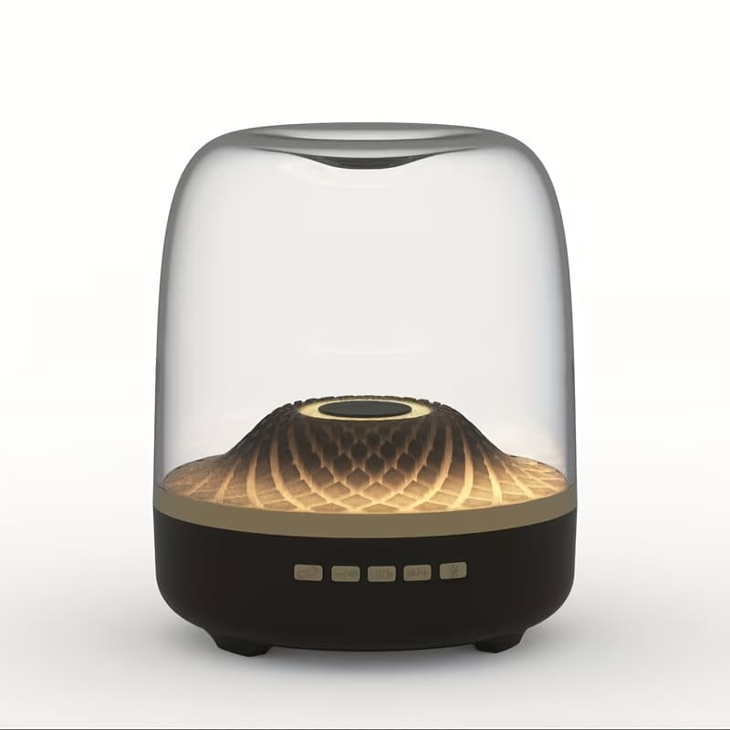 TEMU Compact Wireless Speaker, Portable Speaker, Gradient Light, Wireless Link Long , Suitable For Music, Dj, Gifts