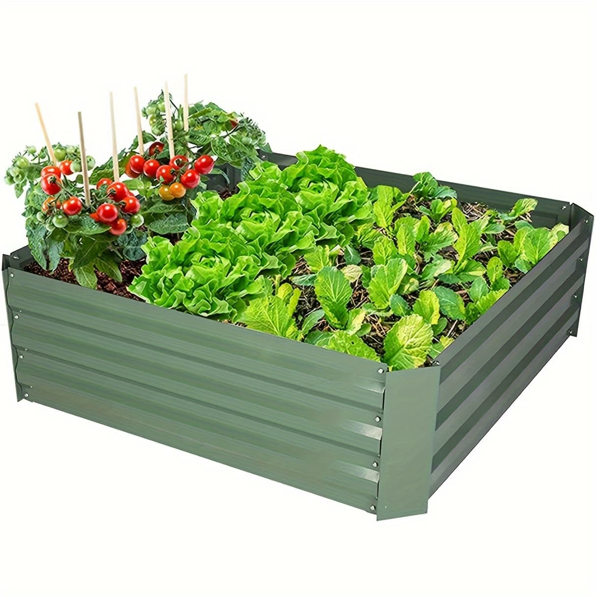 TEMU Luckyermore Galvanized Bed, Metal -rust Box Kit