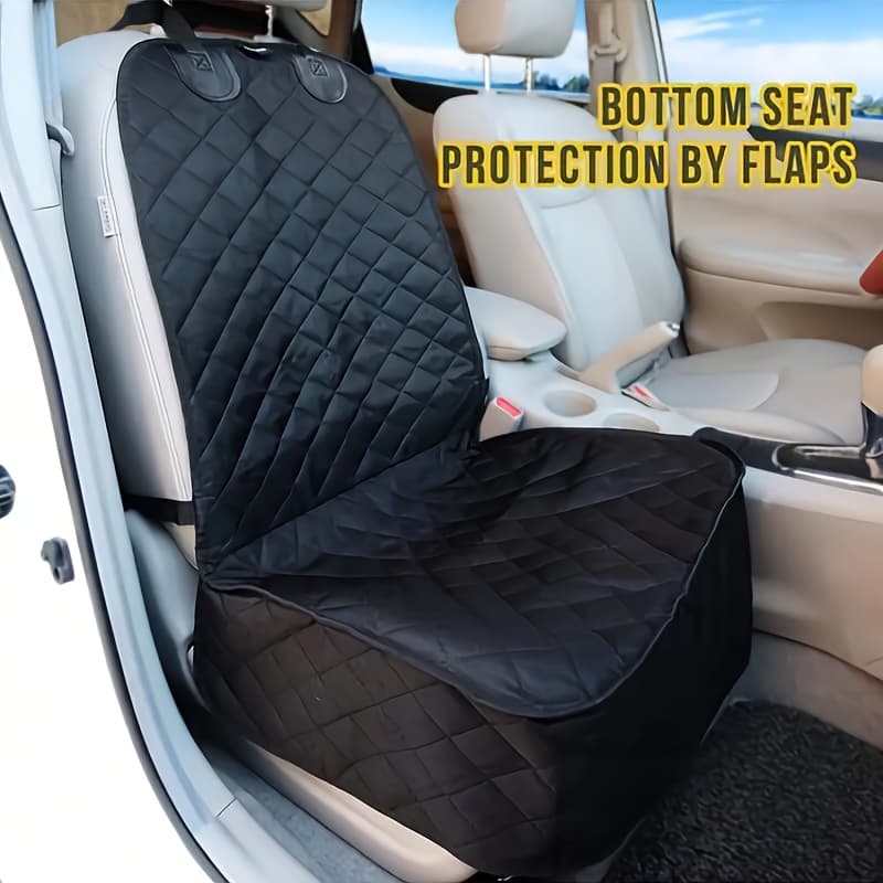 TEMU Dog Car Seat Cover, Pet Cat And Dog Harness Pad Seat Cover, Suitable For Front Seats Of Cars, Trucks, And Suvs
