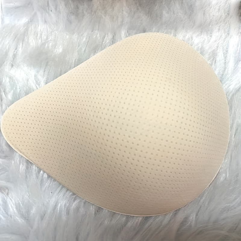 TEMU Lightweight Realistic Prosthetic Breast, High-quality Anti-slip Design Prosthesis, Padding, Post-mastectomy Breathable Pad, Post-surgery Filling Chest Piece, Surgical Prosthesis With Padding