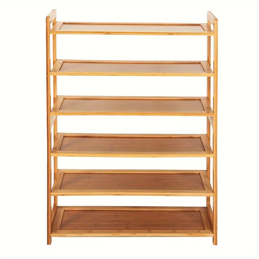TEMU 3 Tier Shoe Rack For Closet Free Standing Shoe Shelf Storage Organizer For Entryway Small Space Stackable, Bedroom, Living Room, Garage, Bathroom