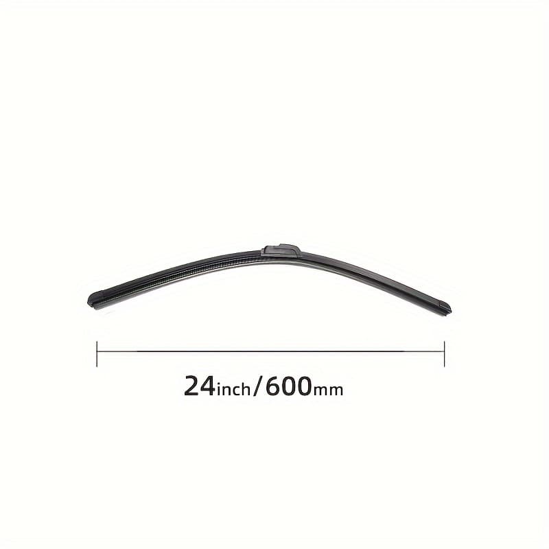 TEMU 1pc Car U-type Wiper Wash Durable And Boneless Wiper Fits All Models