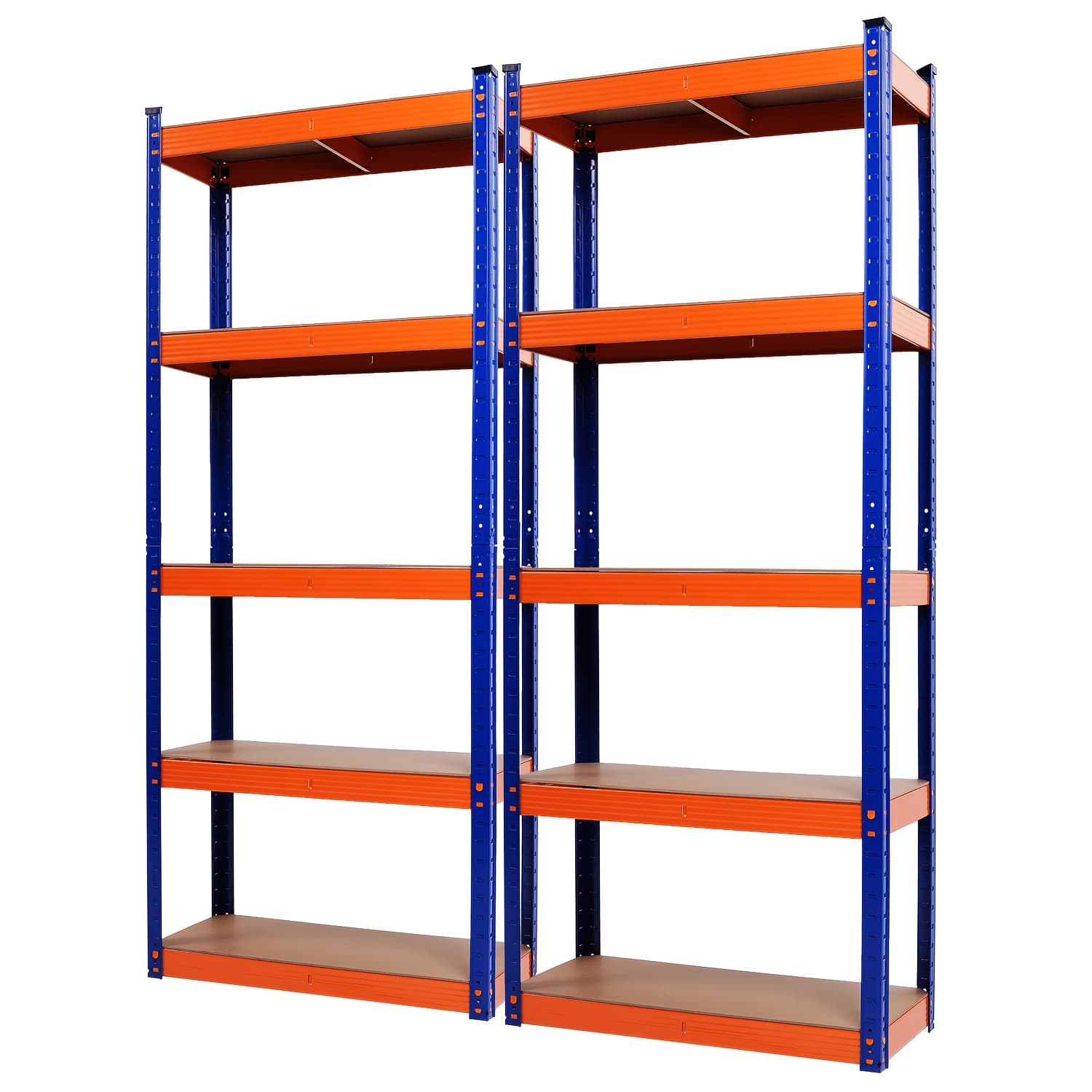 TEMU Garage Shelving, Pallet Racking System Rack Storage Shelves Industrial Commercial Organize Capacity, 5 Metal Adjustable Assembly Storage And Organization