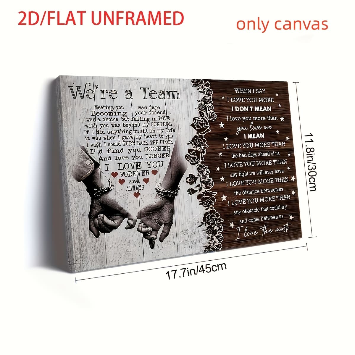 TEMU 2d Flat, 2d Flat, 2d Flat When My , We Become A . This For An Ideal Present For , Perfect For Decorating The Bedroom, Living Room, Or Home Office, Featuring Artistic, Classic