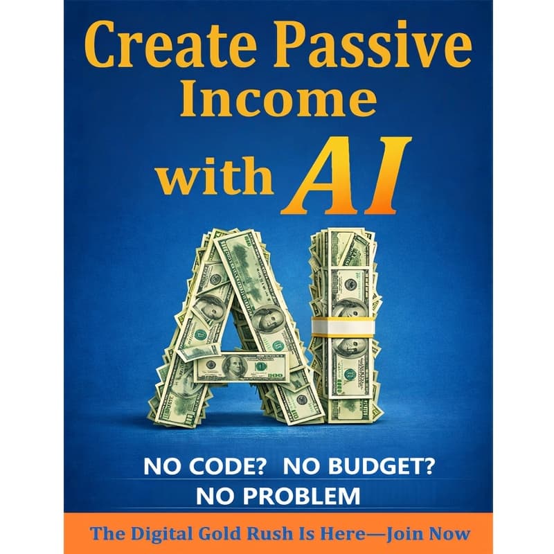 TEMU Build Passive Income With Ai No Code? No Budget? No Problem!: Join The Digital Golden Rush Before It Passes You By