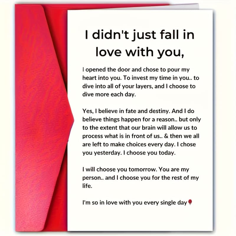 TEMU 4 Romantic "i'm " Love Cards (2 Greeting Cards + 2 Envelopes), For Birthdays, Anniversaries, And Valentine's Day