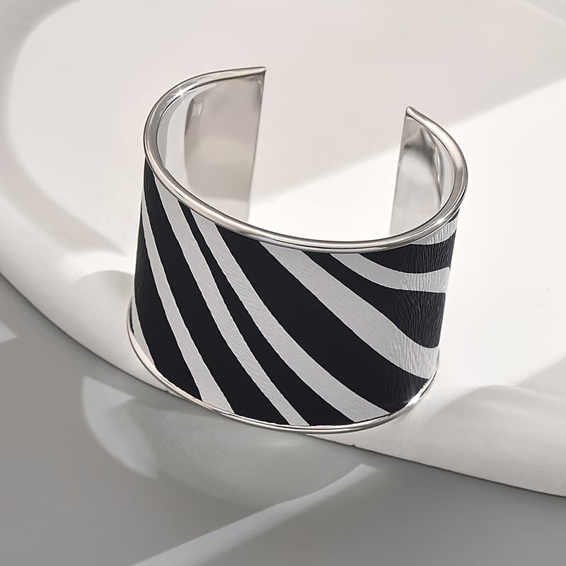 TEMU Easy Geometric Open Zebra Print For Women (pattern )
