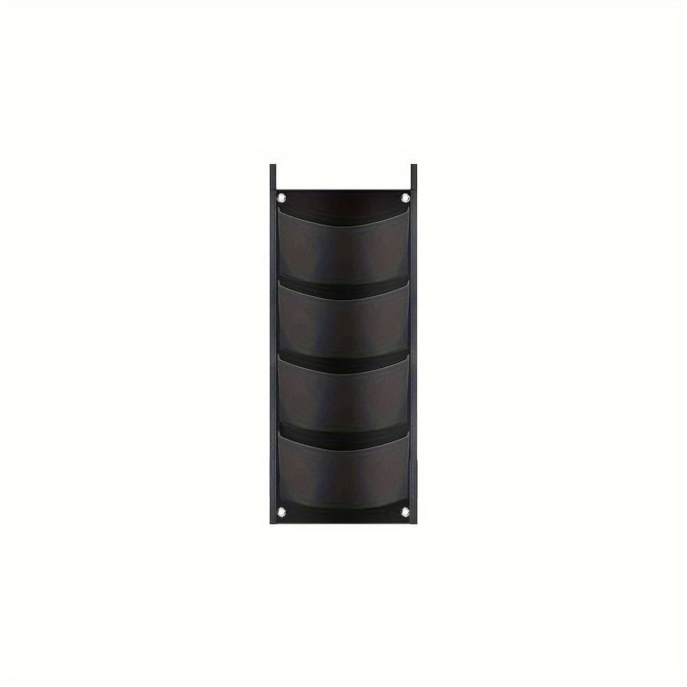 TEMU Hanging Planter Bags, 1 Pack 4/ Hanging Vertical Wall Planter Planting Grow Bags Outdoor Indoor Gardening Vertical Flower Container