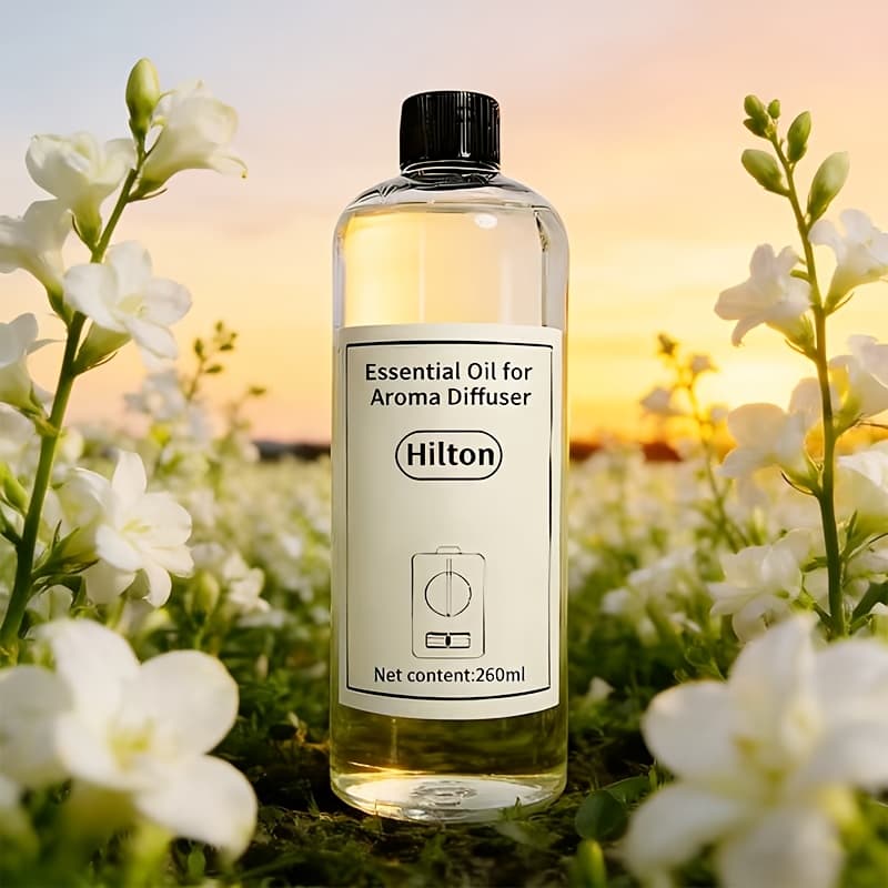 TEMU 260ml Essential Oil With A High Capacity - 5 Different Fragrances, Ideal For Humidifiers, Diffusers, Making Candles, Car Air Fresheners, And Hotel Diffusers - Refill For Diffuser Essential Oil