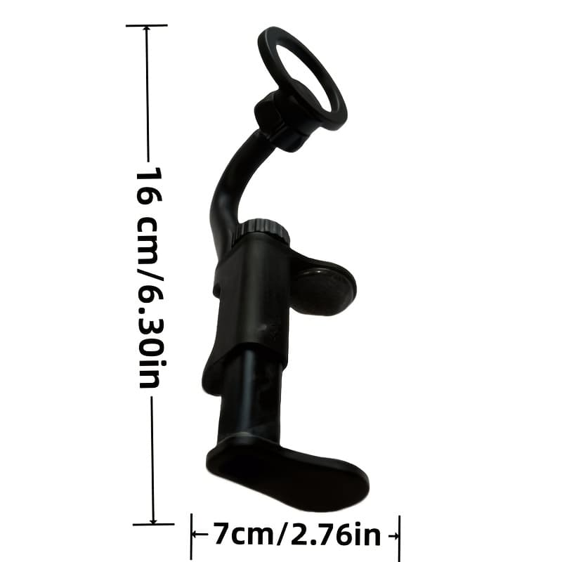 TEMU Ukulele Phone Stand, Guitar Phone Stand - Adjustable Guitar Stand, Suitable For Guitars/ukuleles With A Thickness Of 6-8.8cm, Guitar Sheet Music Stand, Ideal For Electronic Sheet Music.