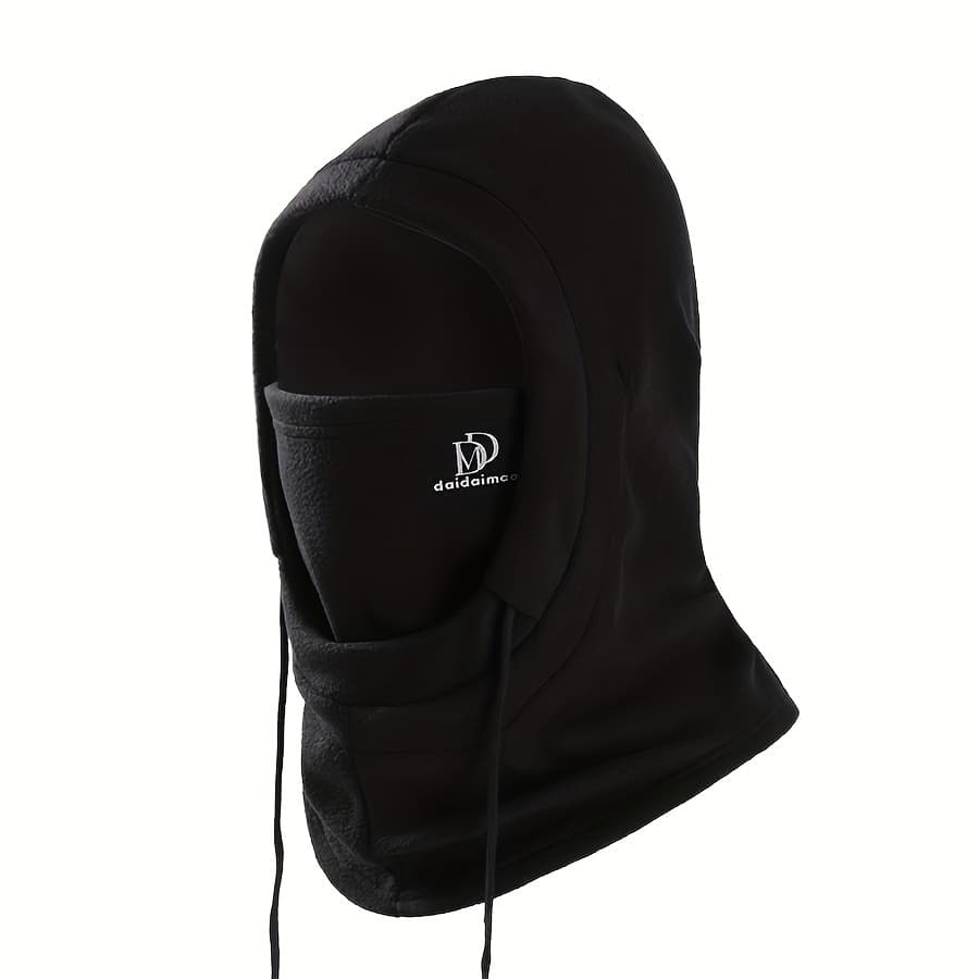 TEMU Warm Headgear Mask And Neck Protection For Men And Women, Suitable For Riding Motorcycles And Electric Vehicles, Featuring An Integrated Winter Hat And Scarf