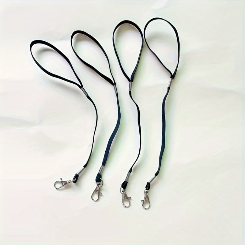 TEMU 4pcs Set Of Glove Hang Ropes Ski Gloves Wrist Ropes Elastic Flat Tight Wristbands Rope Outdoor Gloves Anti-loss Wrist Hang Ropes Convenient Pullover Style Gloves Tight Elastic Wristband Hang Rope