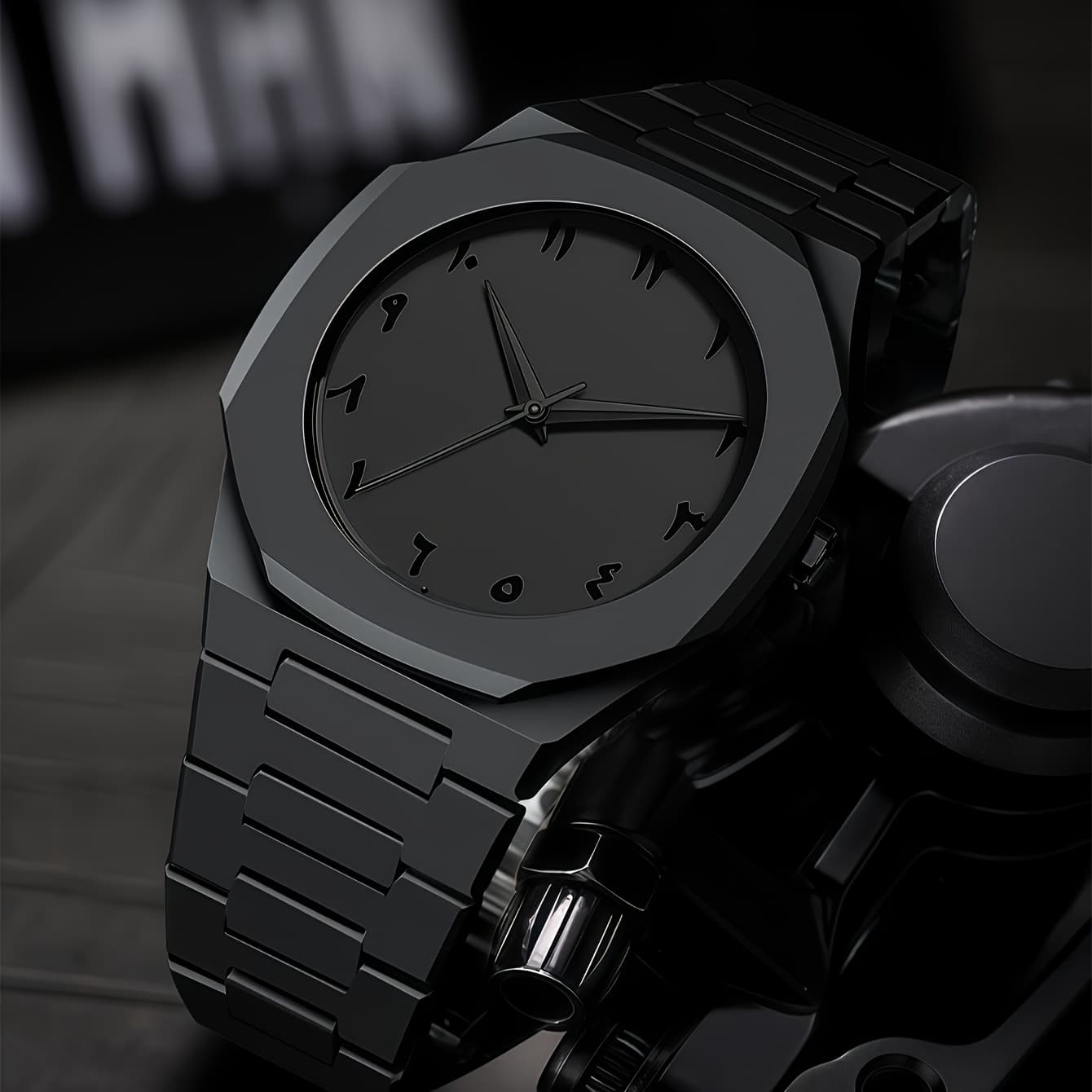 TEMU Latest Stylish Men's Quartz Wristwatch, Simple Watch