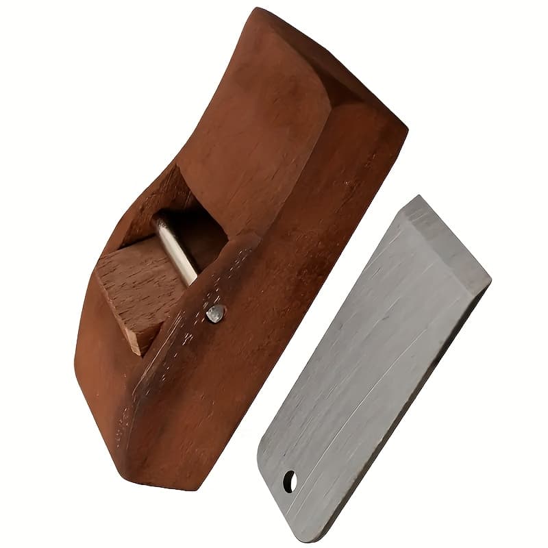 TEMU 1 Set Mini Woodworking Hand Planer - Flat Wood Carpenter Tool For Diy Craft, Home & Garden Woodworking Projects