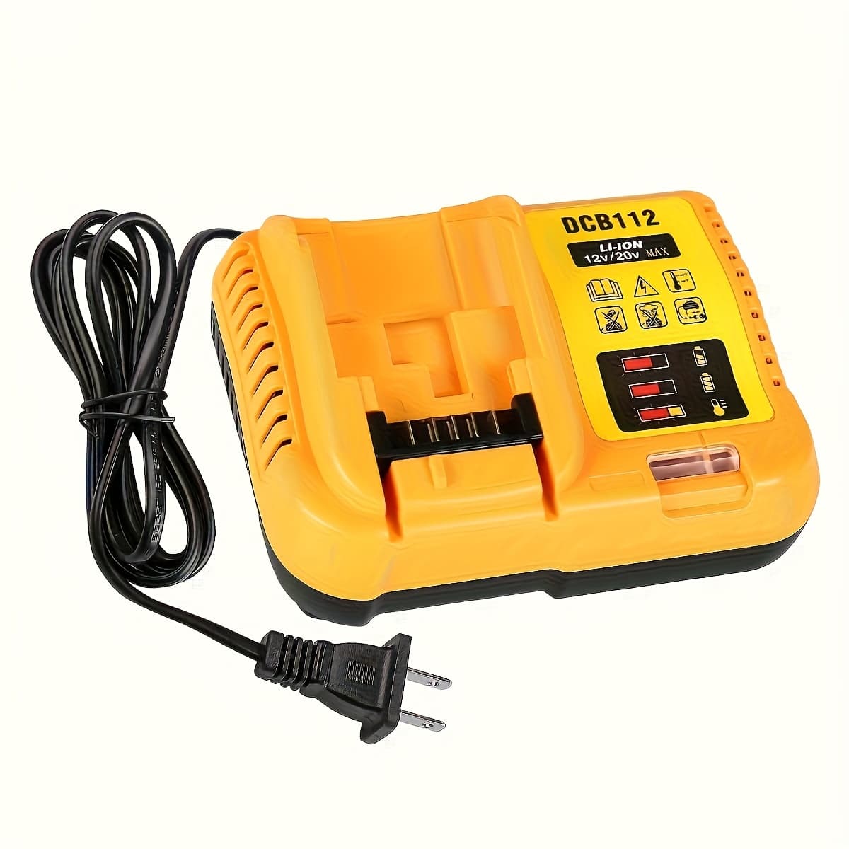 TEMU Fast Battery Charger For 12v/20v Max Compatible With 20v And 12v Batteries Power Tool Battery Charger (batteries Not Included)