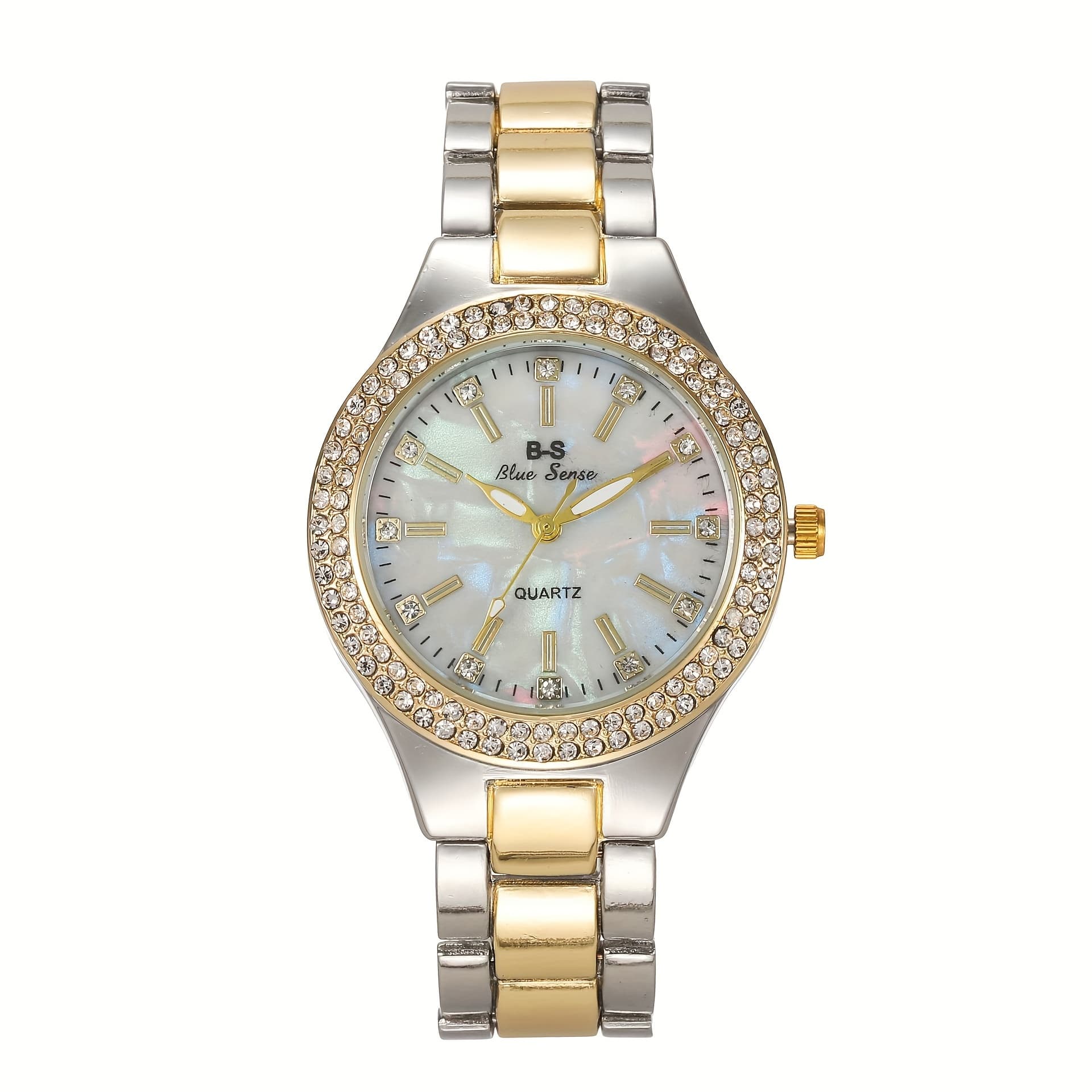 TEMU Fashion Casual Women Watch Elegant Luxury Brand Stainless Steel Strap Quartz Dress Watches For Woman Gifts