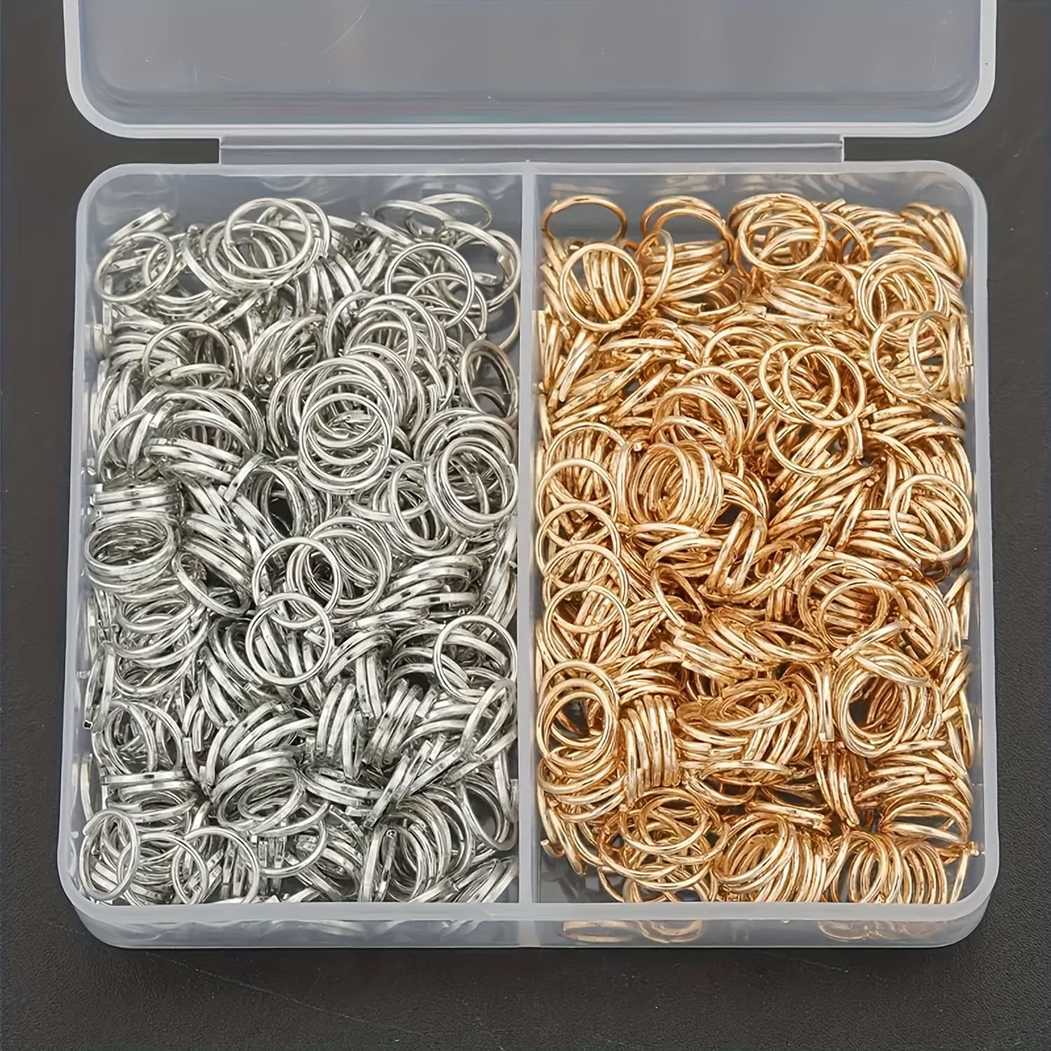 TEMU Making Kits: Sizes 4mm-10mm Open Jump Rings, Closed Rings And Lobster Clasps - Bracelets For Jewelry Making And Iron Craft Kits For Necklace And Keychains