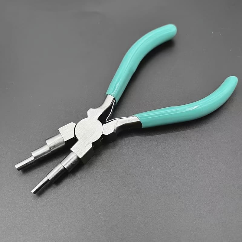 TEMU A Pair Of Jewelry Pliers Carbon Steel Round Nose Pliers Needle Pliers (round Nose Pointed Pliers For 3-10mm Rings Diy Jewelry Pliers Jewelry Making Tools)