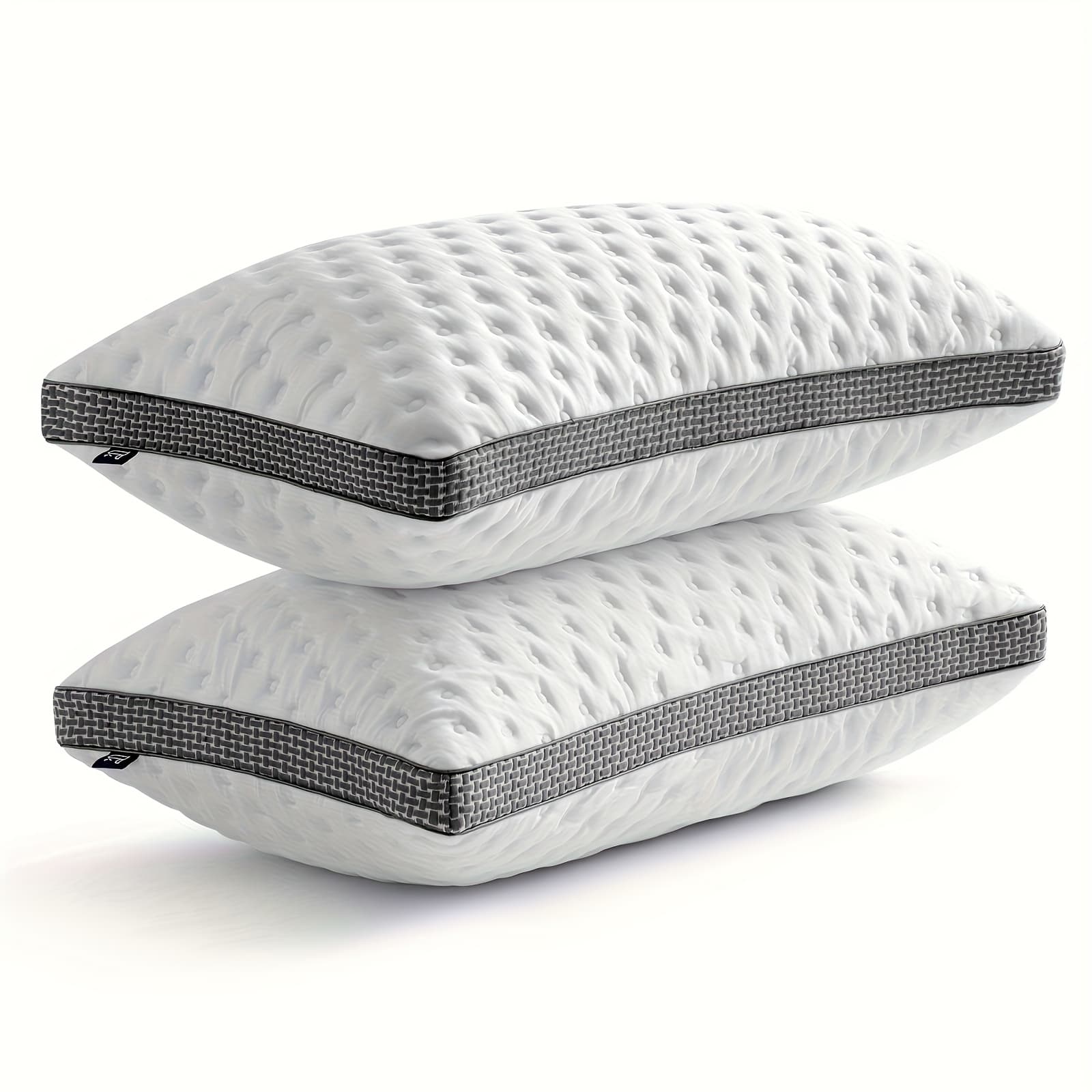 TEMU High-quality Pillow For Neck Support - Features Cooling Gel And Breathable Cover Ideal For Side And Back Sleepers, Perfect Gift For Deep And Sleep