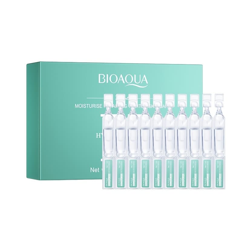 TEMU 30pcs/box Hyaluronic Acid Serum, Secondary Serum, Face , Compact And Portable, Suitable For Going Out, Moisturizing Skin, Suitable For Gifts, Autumn And Care, Suitable For Types