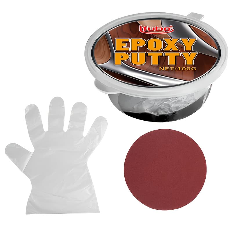 TEMU Ifubo Epoxy Resin Adhesive And Putty - Quick-dry Heavy-duty Repair Paste Suitable For Plastic, Stone, Wood, - Epoxy Glue For Pipes, Marine, Pool, Shower Repairs