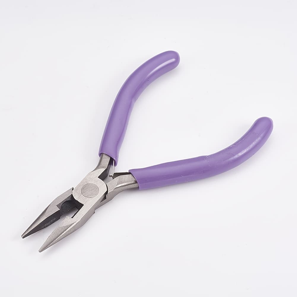 TEMU 1 Steel Jewelry Pliers, Pointed-nose Pliers, Suitable For Jewelry Necklace Bracelet Making