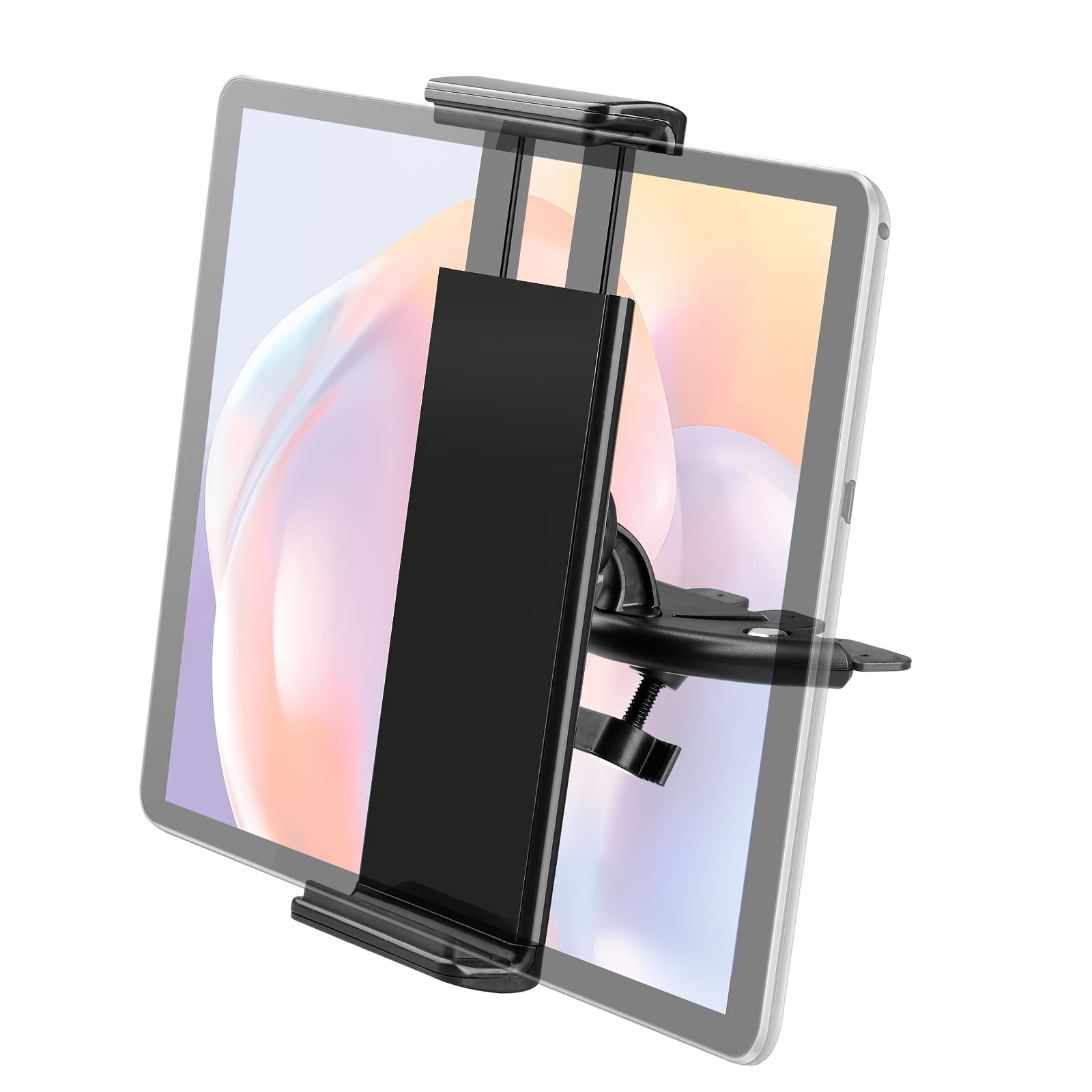 TEMU P954380 Cd Slot Car Mount Holder, 2in1 Mount Cradle, With 360 Degree Rotation, For Universal 8-10inch Phone & Table