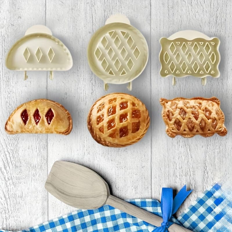 TEMU 3pcs Mini Dough Presser, Molds For Baking, Party , Hand Pie Molds, Baking Tools, Kitchen Gadgets, Kitchen Accessories, Home Kitchen Items