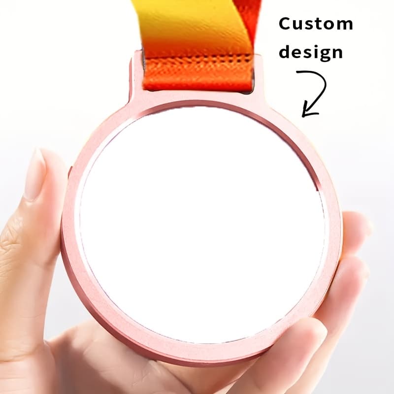 TEMU 1pc Metal Pendant Tag, Golden/silvery/, Alloy Material, Sports Competition Medal, Basketball, Football, Volleyball Championship Honorary Commemorative Medal