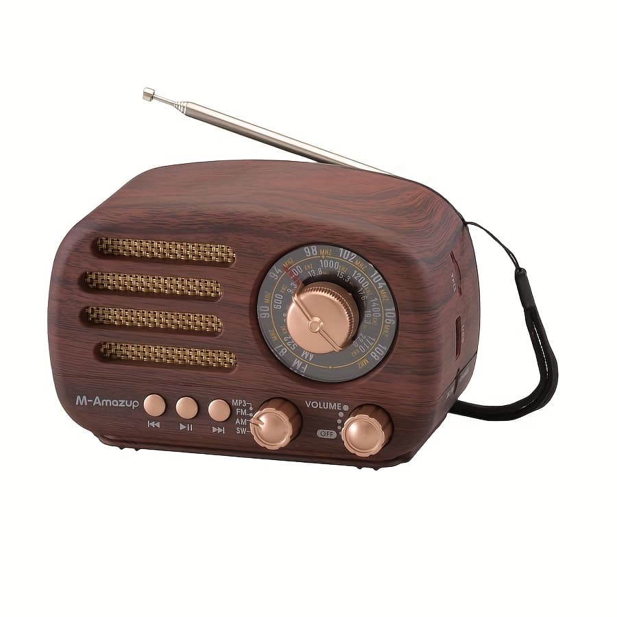 TEMU Multi-functional Radio Speaker, Am/fm/sw Radio, Mp3 Player, Usb Player, Wireless Speaker, Stereo Speaker, Portable Radio, Tf