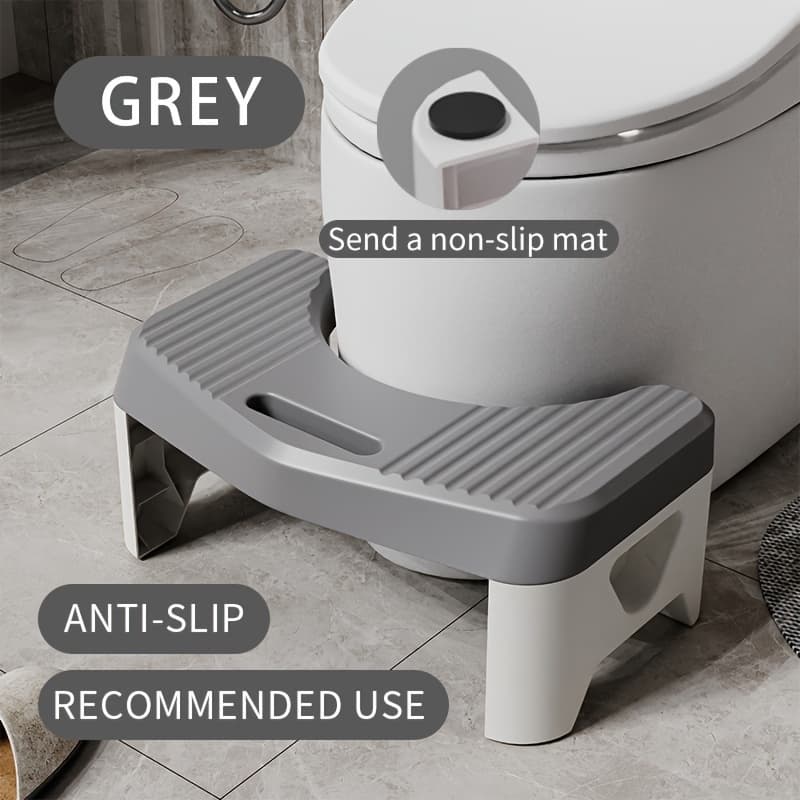 TEMU Toilet Stool Household Thickened Toilet Squat Adult And 's Foot Stool Toilet Stool Pregnant Women's Foot Stool