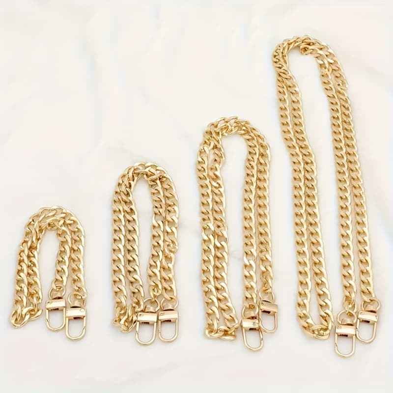 TEMU 4pcs Metal Phone Lanyard, Bag Replacement Chain, Suitable For Scenes, High-quality Gift For And
