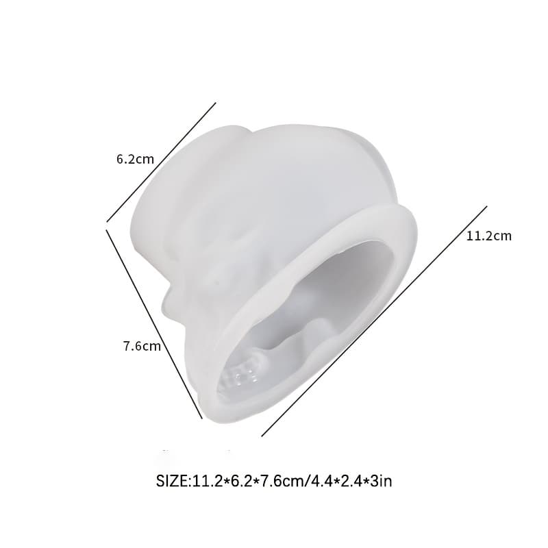 TEMU Head Resin Mold -silicone Casting Resin Mold, For Diy Holiday Decorations, Resin Art Crafts, Halloween Decorations, Party And Home Decorations, Craft Gifts