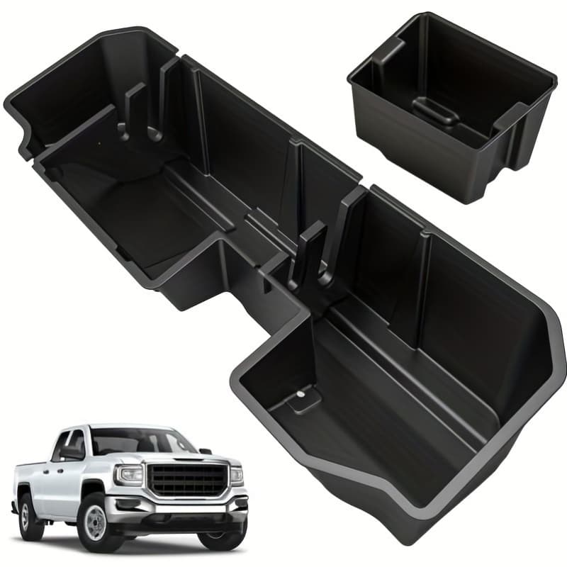 TEMU Under-seat Storage Solution For The 2020-2024 Chevy Silverado 1500, 2500hd, And 3500hd & , As Well As The For Sierra 1500