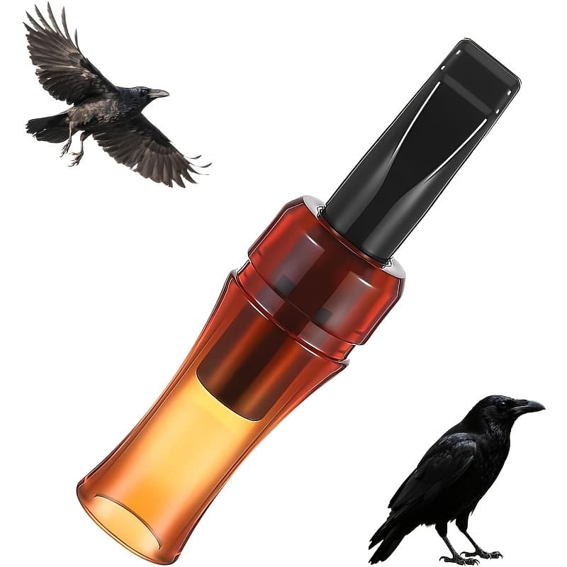 TEMU 1pc Crow Caller To , Portable Crow Whistle, For Outdoor, Beginners, Professional Complimentary Whistle