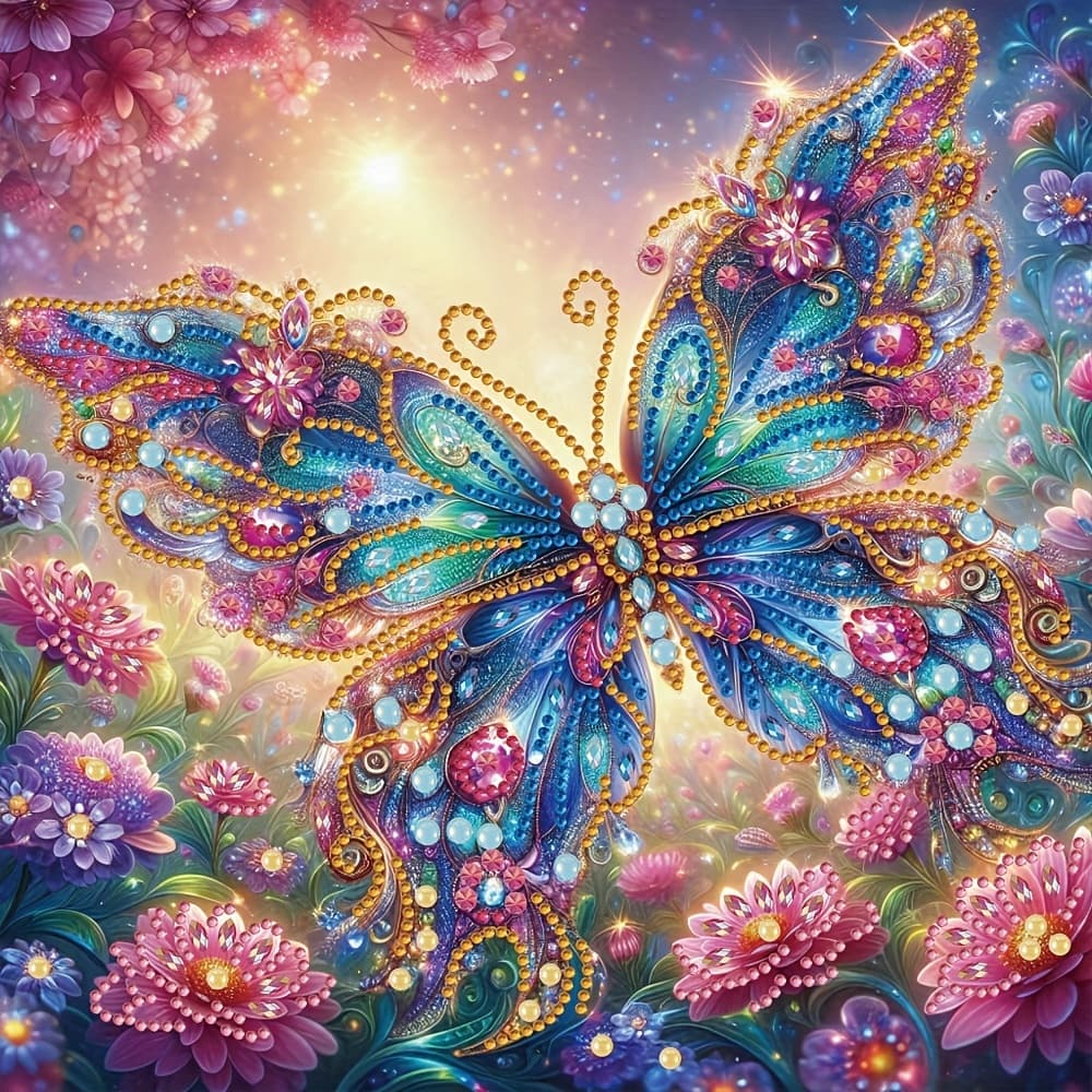 TEMU Complete Diy 5d Diamond Painting Kit With Irregular & Round - Partial Mosaic Frameless Canvas Art, 3d/4d/5d Layered Effect For S &, Handmade Craft Gift For, Office, Party Decoration