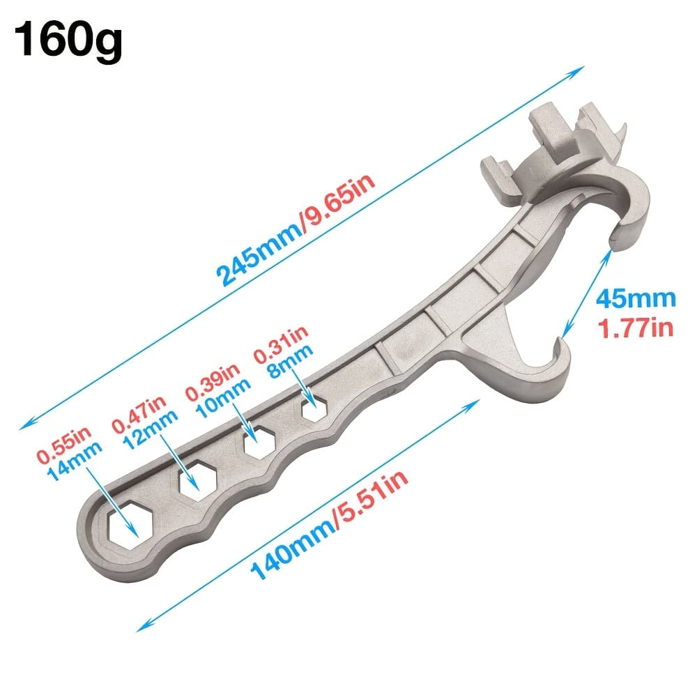 TEMU 1pc Labor-saving Drum Opener Wrench Plastic Bucket Lid Pry Tool Opening And Maintenance Tool
