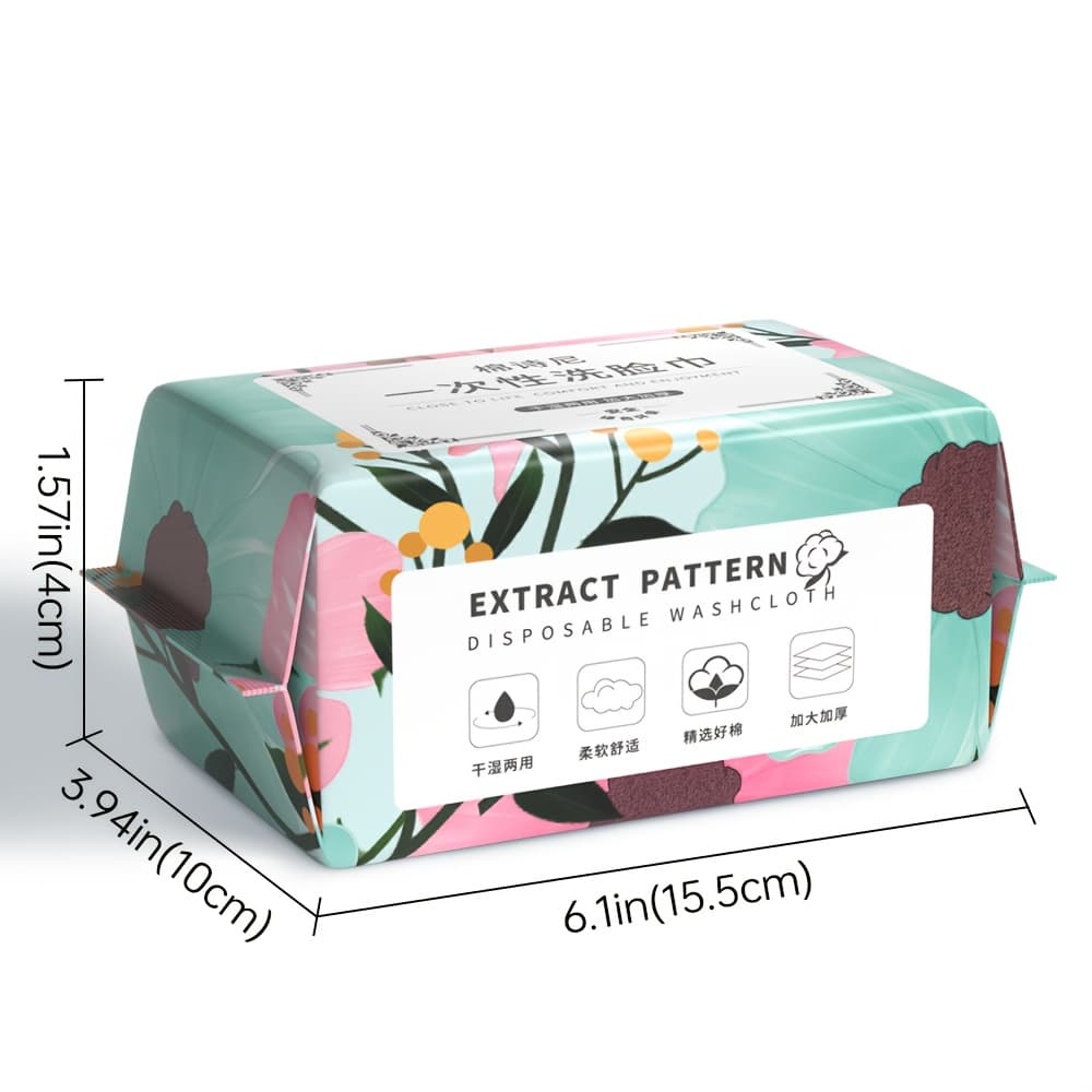 TEMU Ultra Soft Extra Large Absorbent Facial Towels For , Makeup Remover Dry Wipes, Cleansing Towelettes For Face Wipes