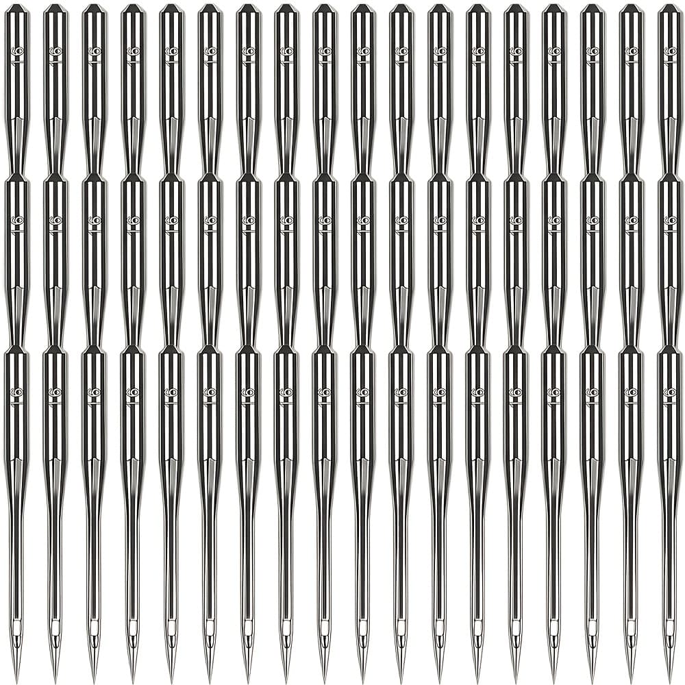 TEMU 50pcs Size 100/16 Universal Leather And Jeans Sewing Machine Needles, Heavy Duty Machine Needles For Thickened Fabrics, Compatible Sewing Machine