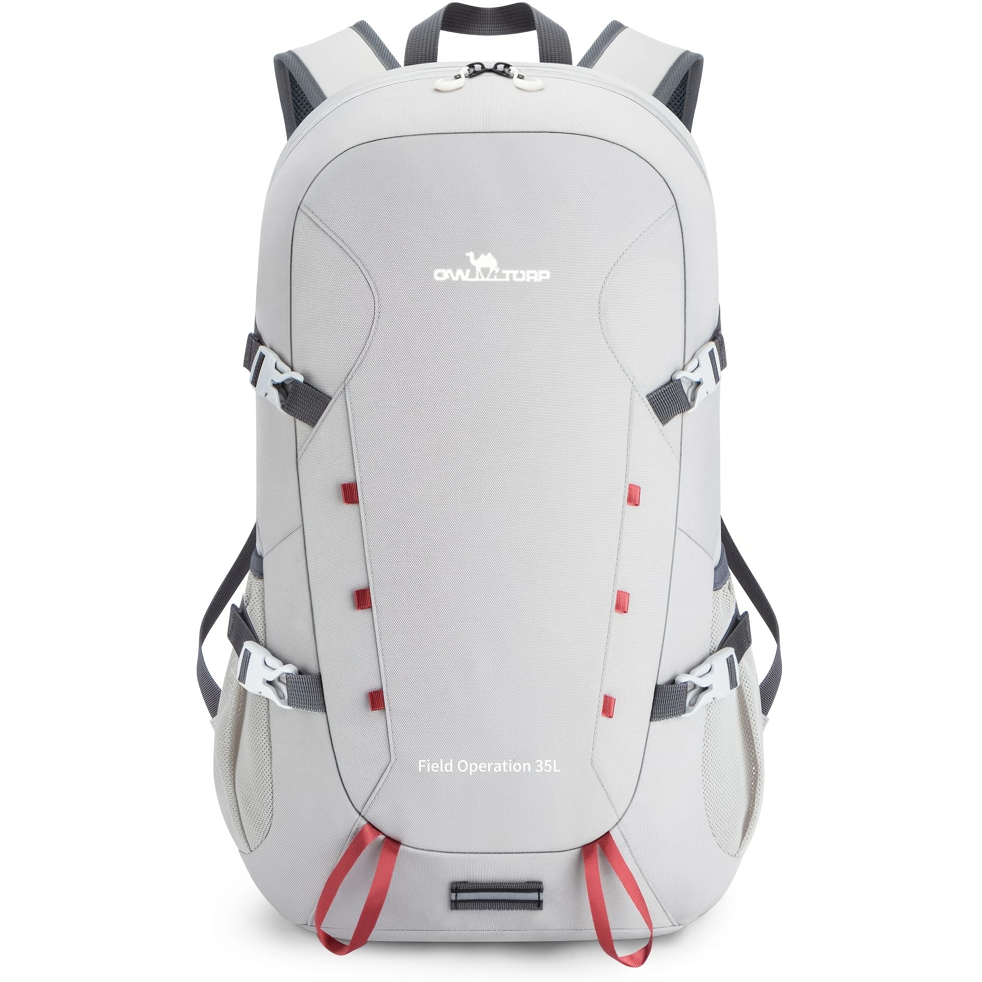 TEMU 1pc Backpack Men's And Women's Multifunctional Large Capacity Travel Bag, Outdoor Mountaineering Pack, Sports Shoulder Bag Lightweight Folding Bag
